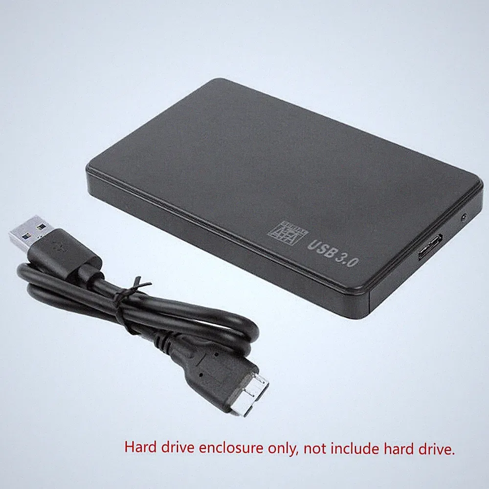 External Hard Drive Case SATA USB 3.0 Storage Device BOX for Computer Laptop