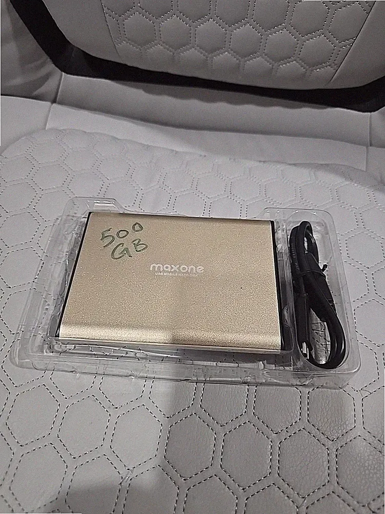 External Maxone hard drive
