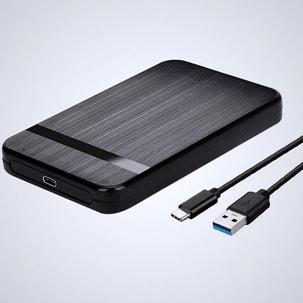 USB-C 3.1 Enclsoure 2.5 Inch SATA Hard Drive External Case SSD USB Type C Box A